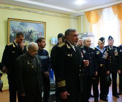 Открытие выставки «Морская доблесть»