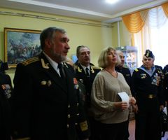 Открытие выставки «Морская доблесть»