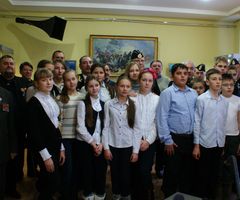 Открытие выставки «Морская доблесть»